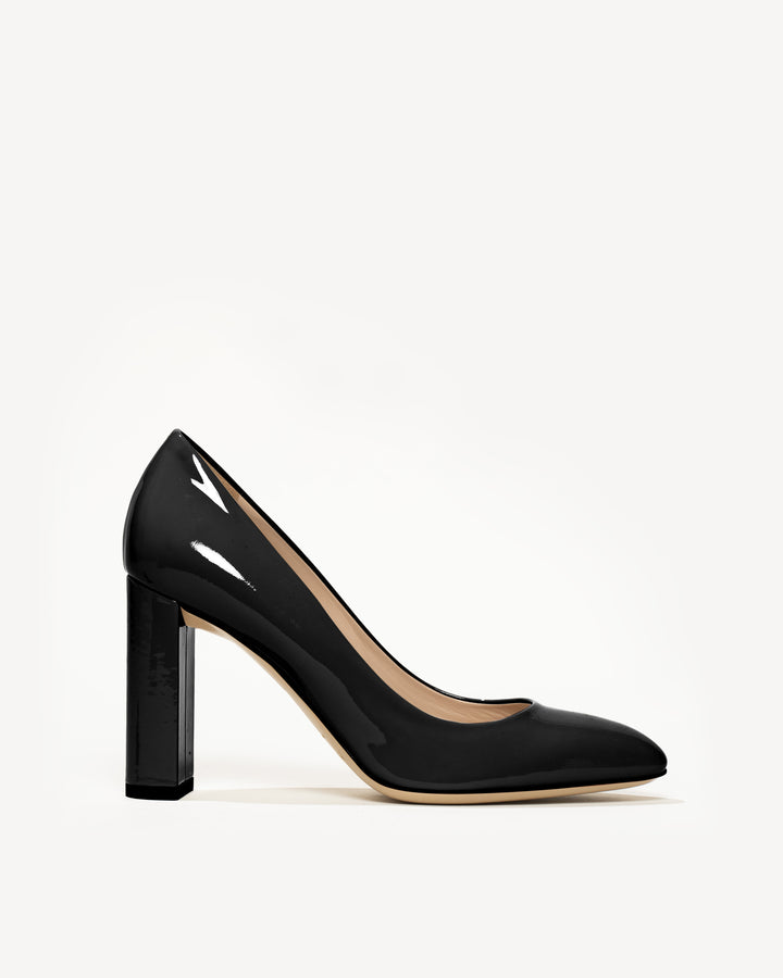 The Lustro 90mm Black Patent M.Gemi