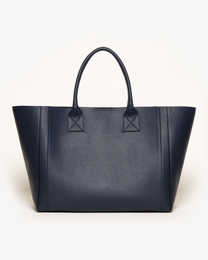 The Elena - Navy - Tumbled Leather - M.Gemi