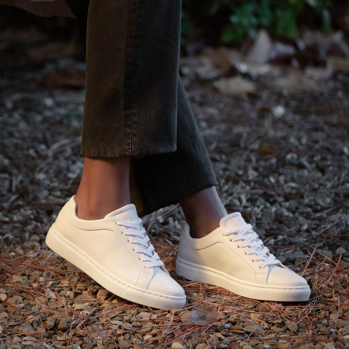 The Palestra Due - White - Leather - M.Gemi