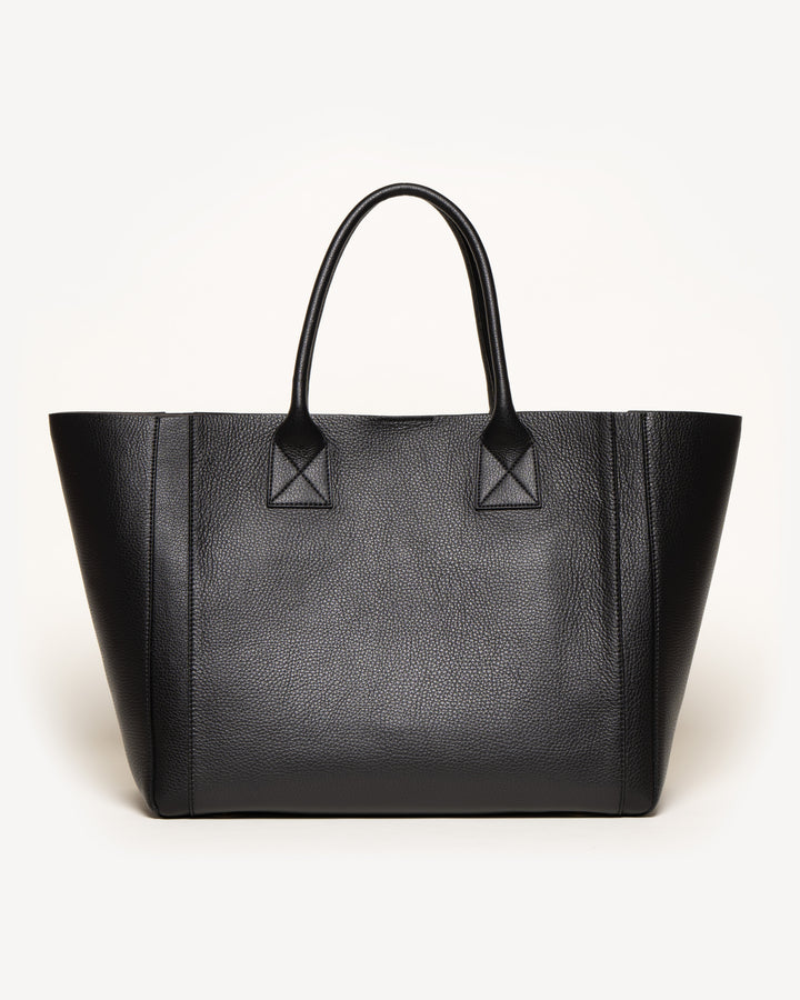 The Elena - Black - Tumbled Leather - M.Gemi