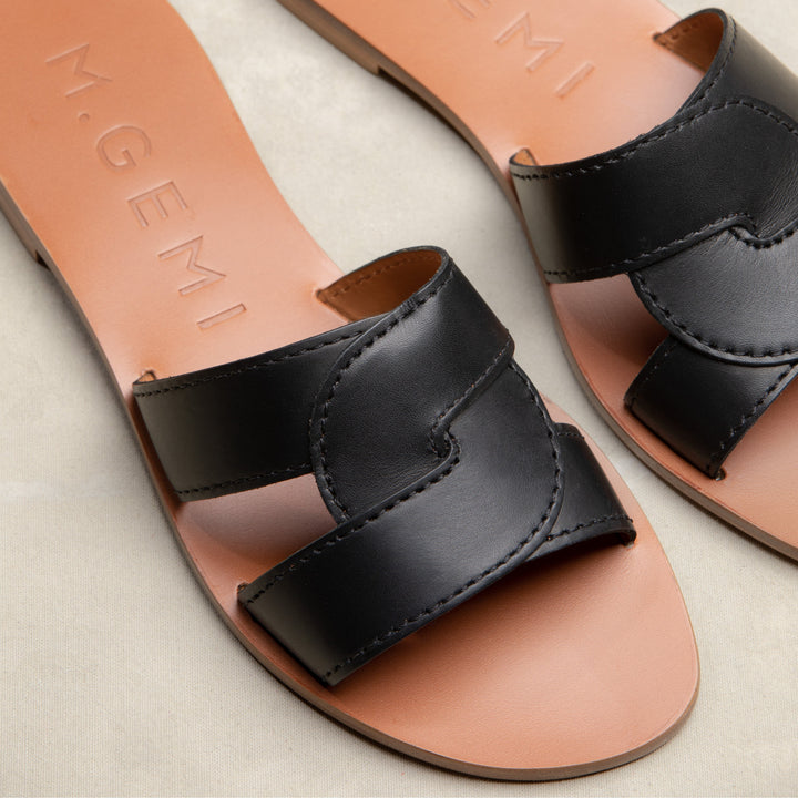 The Lorenza Blue Bell Tumbled Leather M.Gemi