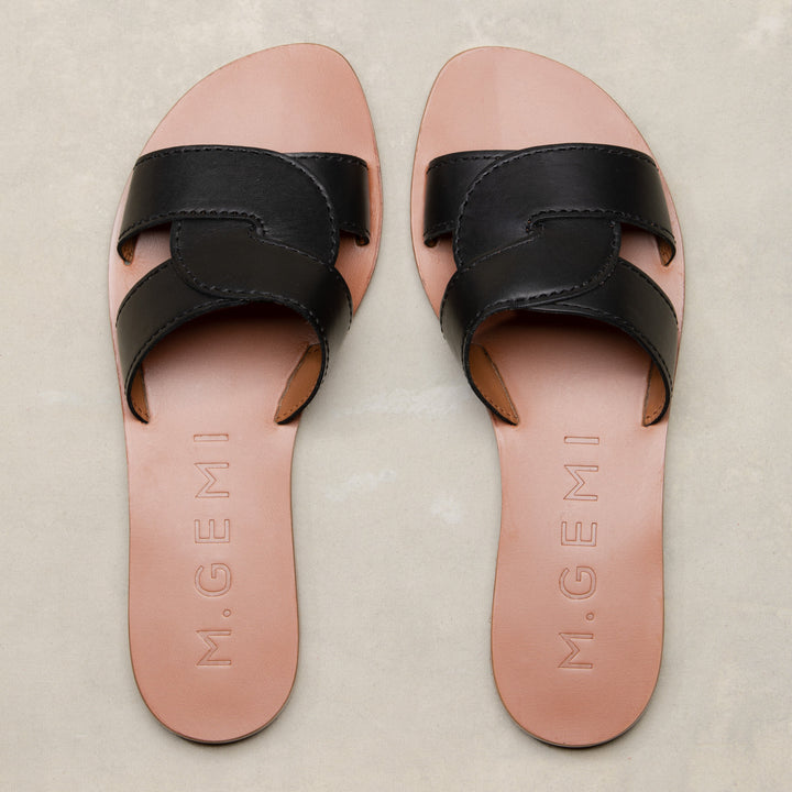 The Lorenza Blue Bell Tumbled Leather M.Gemi