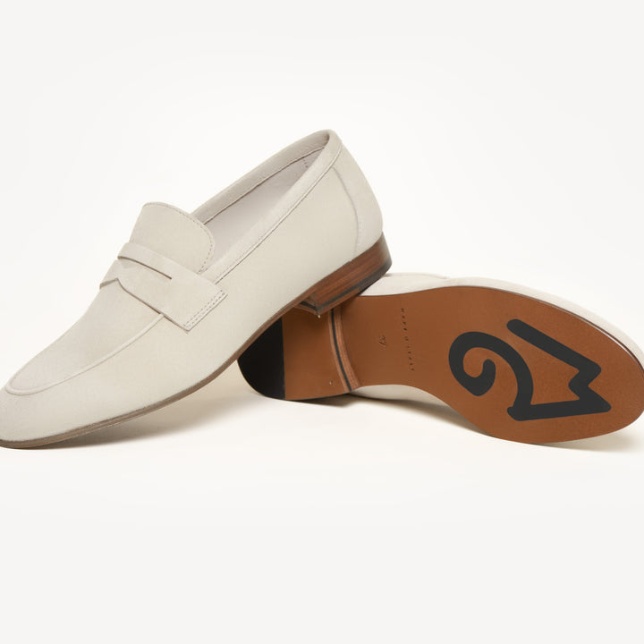 The Sacca Donna - Light Oatmeal - Suede - M.Gemi