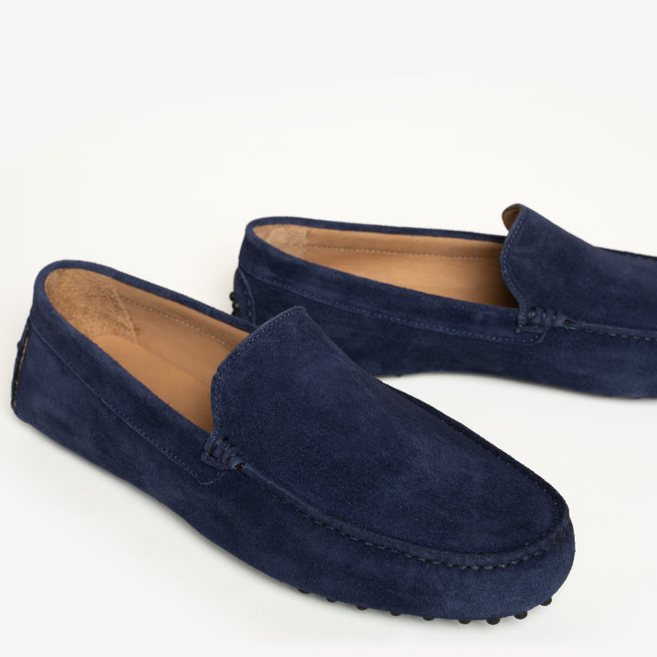 The Felize Uomo - Midnight Blue - Suede - M.Gemi