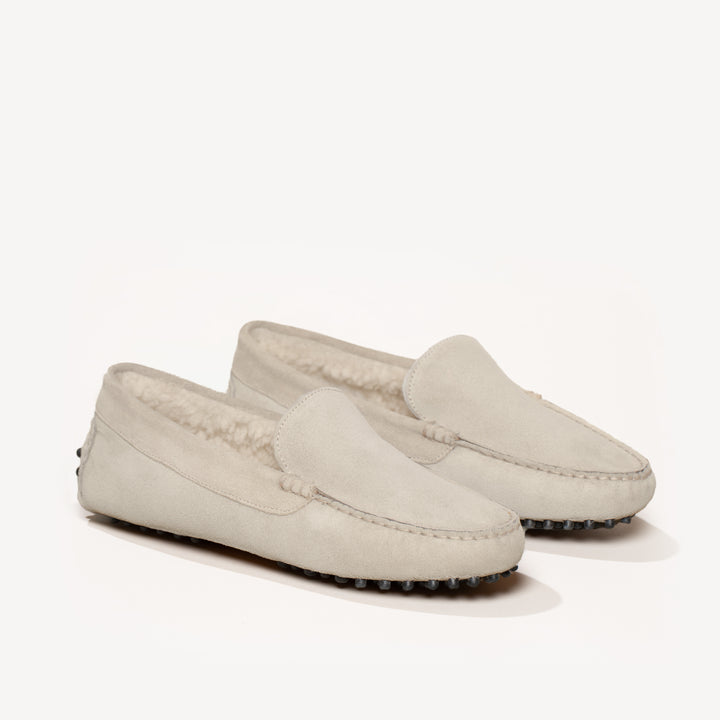 The Felize Shearling Sandstone Suede M.Gemi