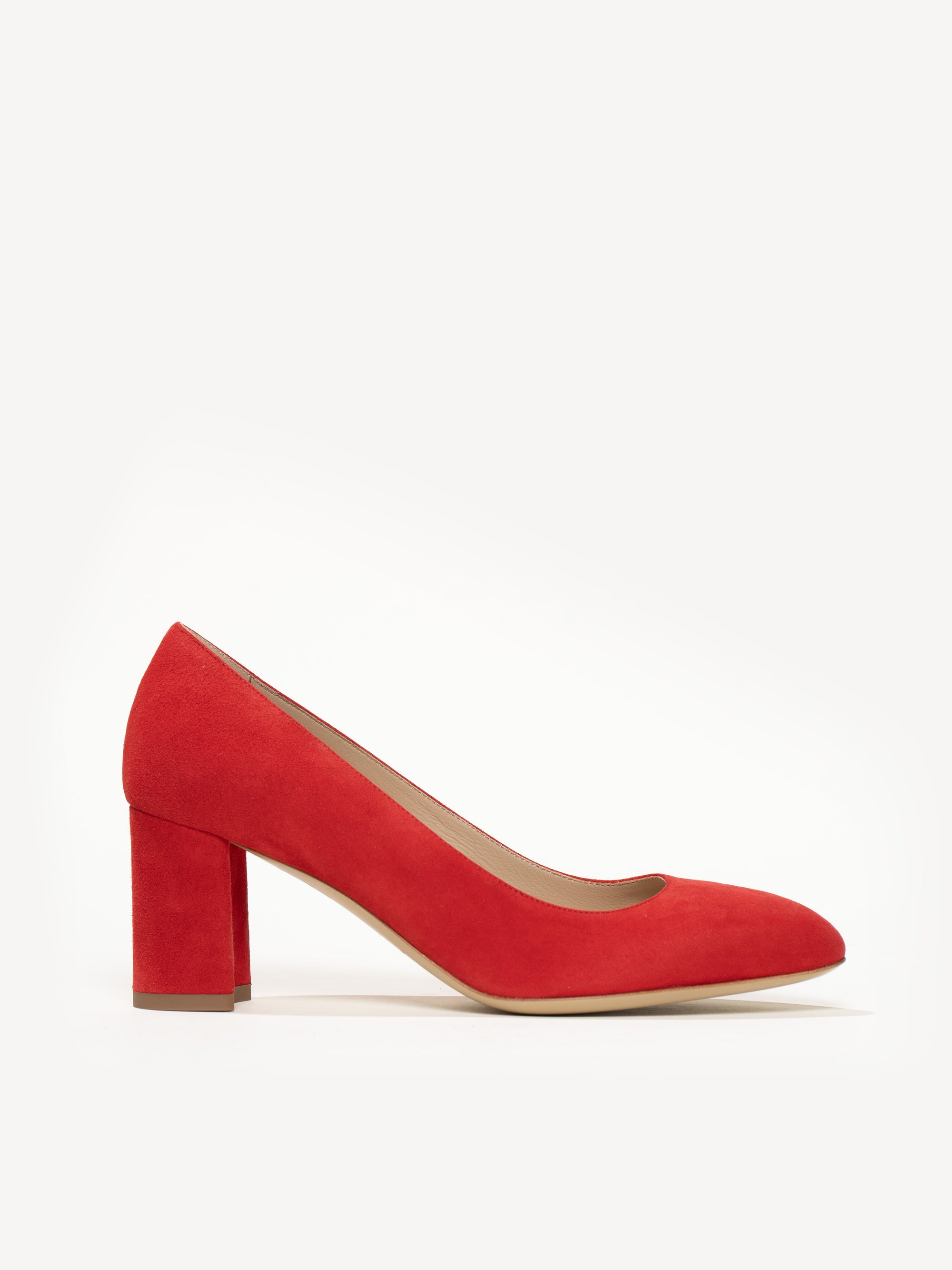 The Lustro 70mm - Sunset Red - Suede - M.Gemi