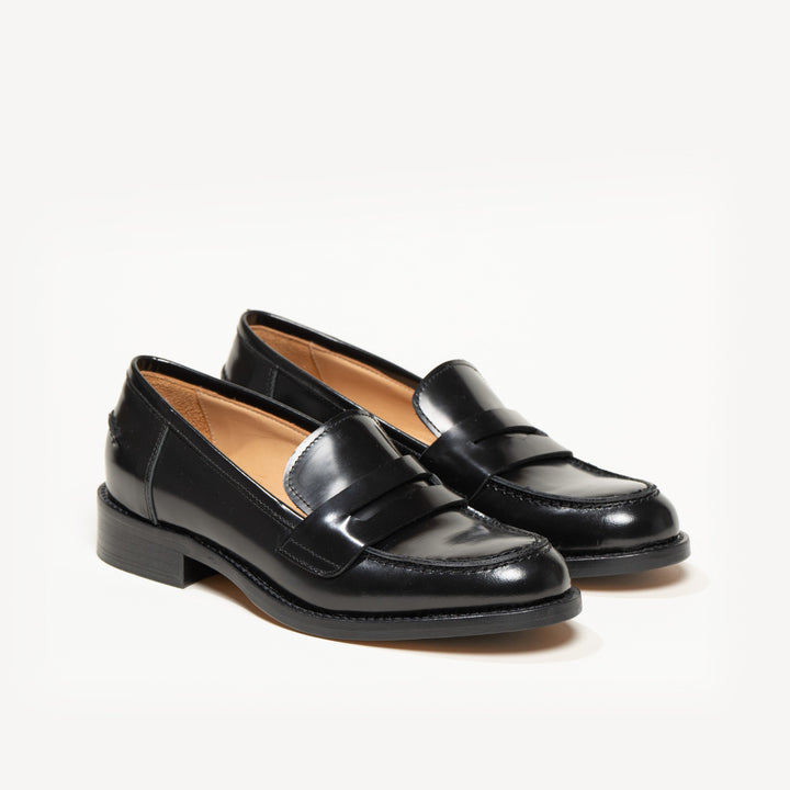 The Lucido Black Leather M.Gemi