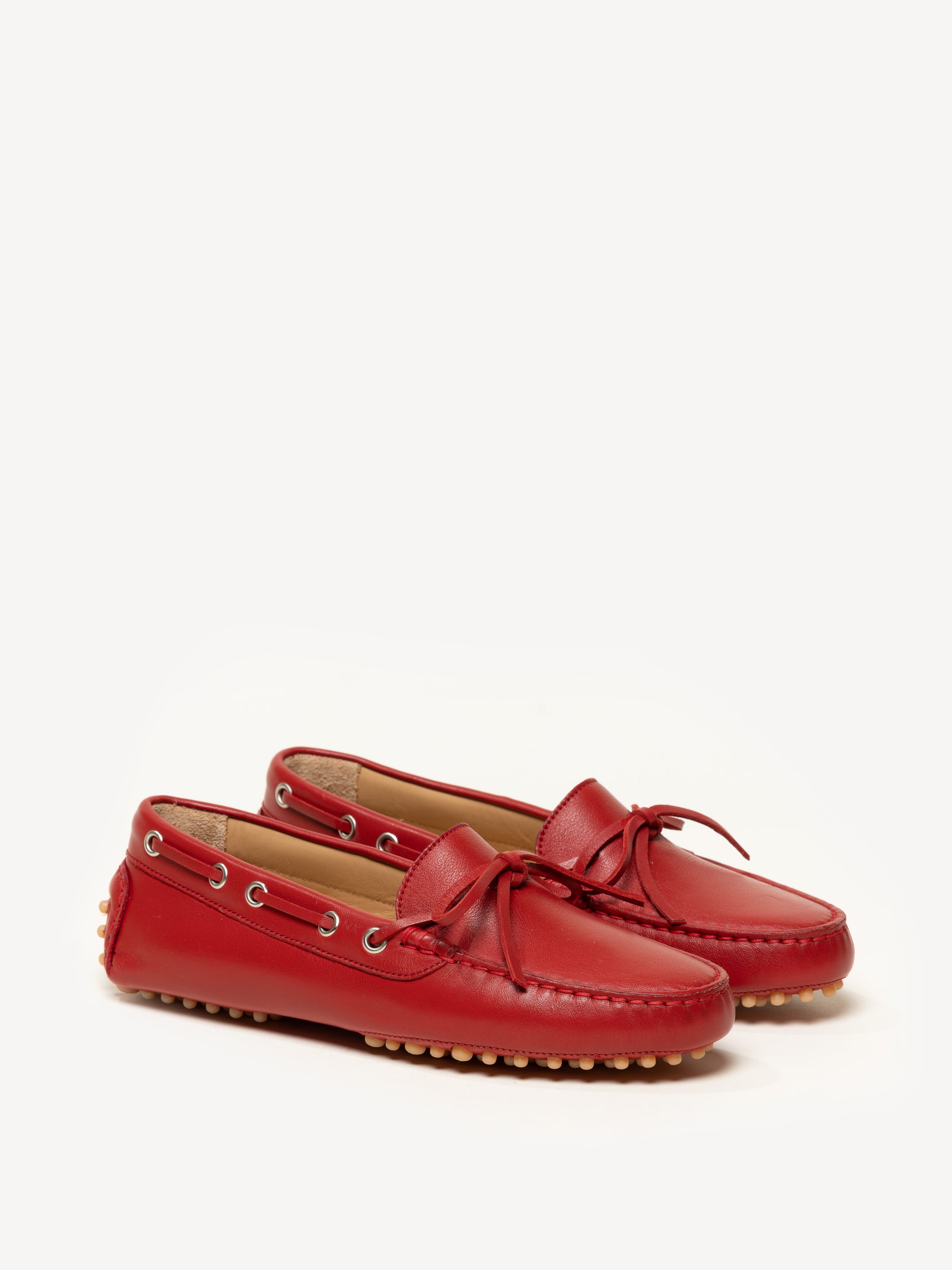 The Regata - Sunset Red - Leather - M.Gemi