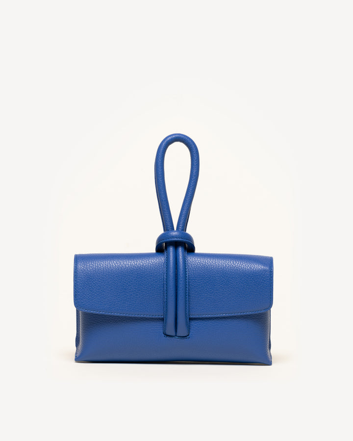 The Francesca Cobalt Blue Tumbled Leather M.Gemi