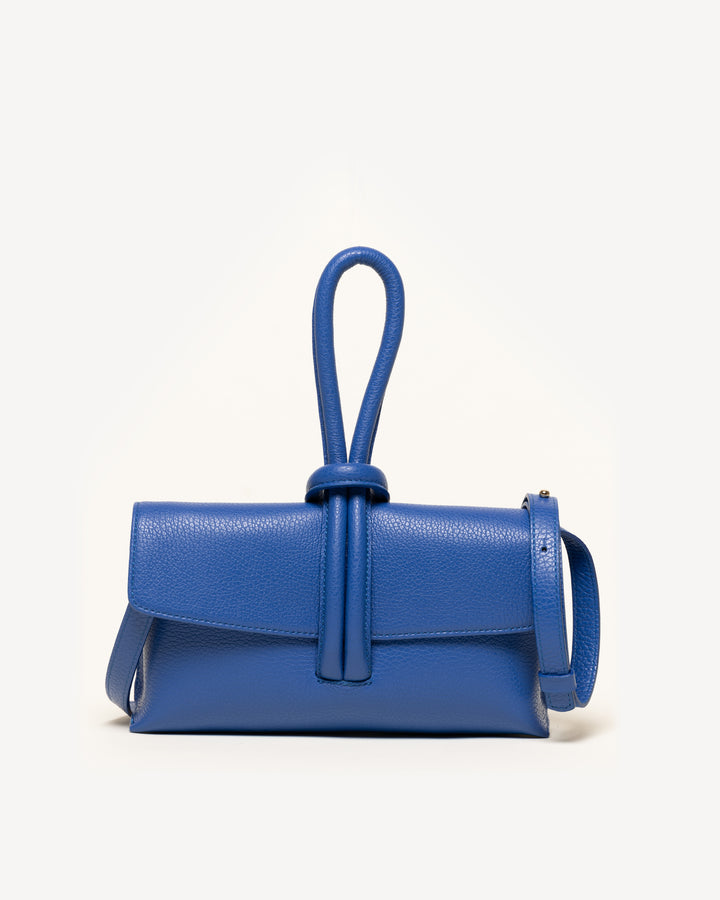 The Francesca Cobalt Blue Tumbled Leather M.Gemi