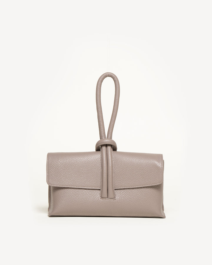 The Francesca - Light Mushroom - Tumbled Leather - M.Gemi