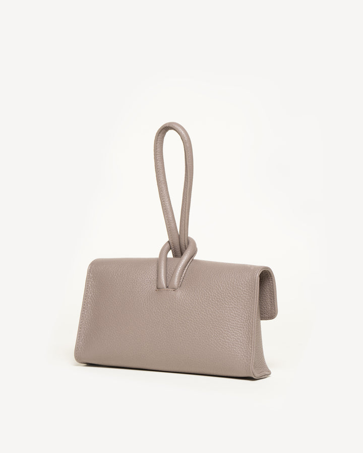 The Francesca - Light Mushroom - Tumbled Leather - M.Gemi