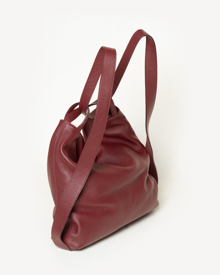 The Laura Dark Burgundy Leather M.Gemi