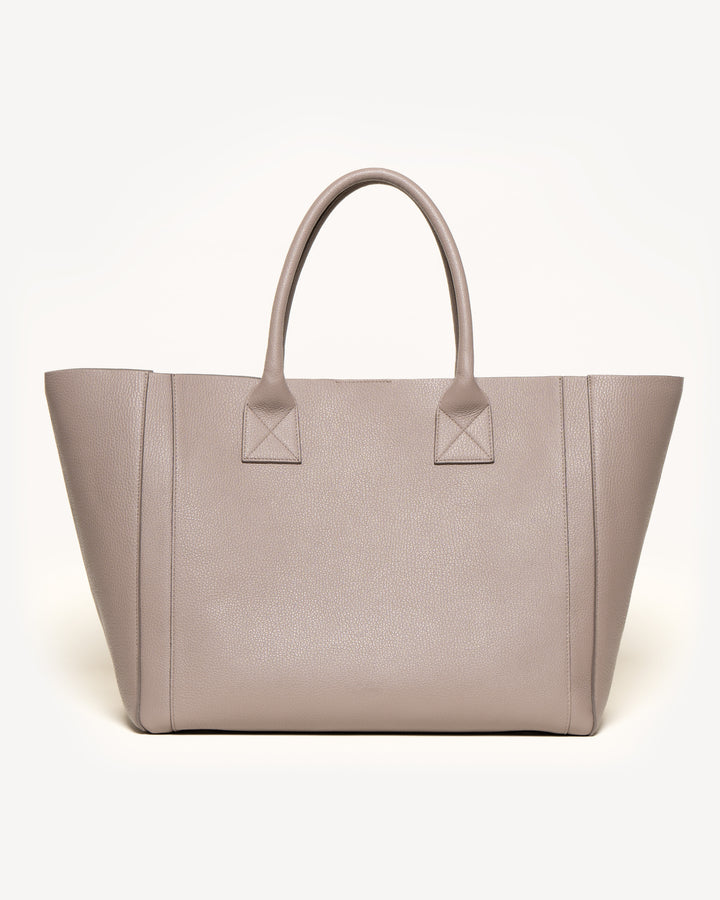 The Elena - Light Mushroom - Tumbled Leather - M.Gemi