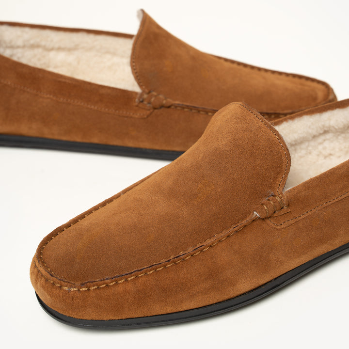 The Felize Shearling Uomo - Tan - Suede - M.Gemi display picture 1