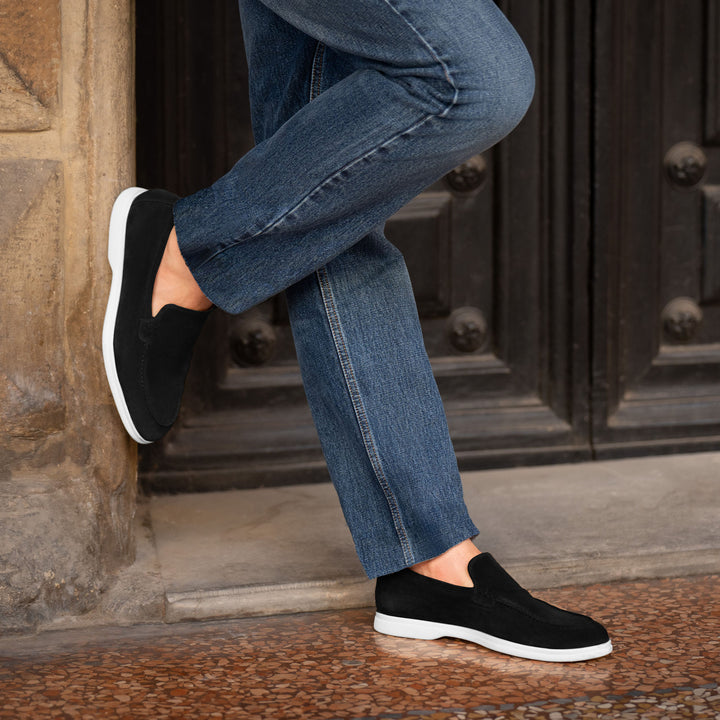 The Fabio - Black - Suede - M.Gemi