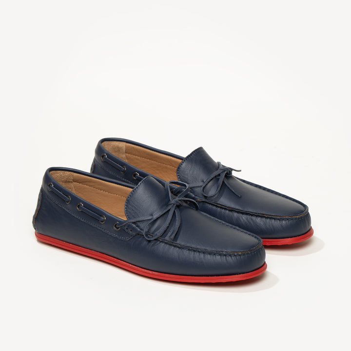 The Barca Navy Leather M.Gemi