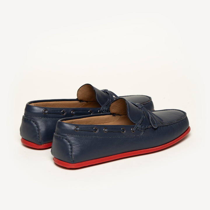 The Barca Navy Leather M.Gemi