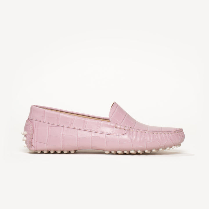 The Felize Lime Croco Printed Leather M.Gemi