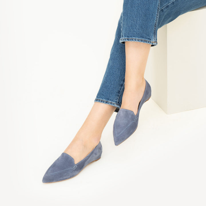 The Gia Ballet Pink Suede M.Gemi