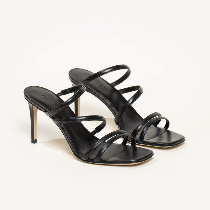 The Domitilla - Black - Leather - M.Gemi