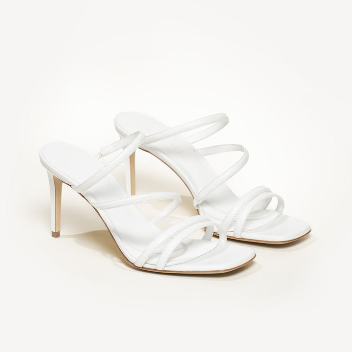 The Domitilla - White - Leather - M.Gemi