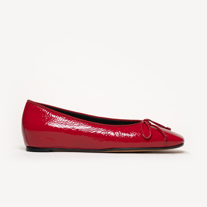 Cheap red flats discount