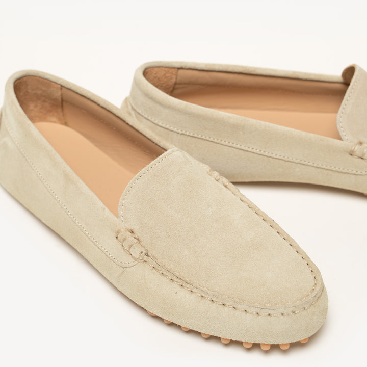 The Felize Suede Suede Moccasin Latte M.Gemi