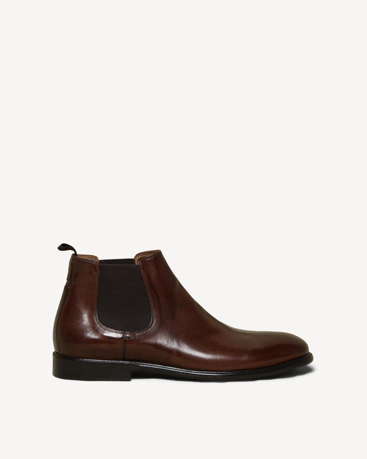 The - Hand-Dyed Chelsea Boot - Leather - M.Gemi