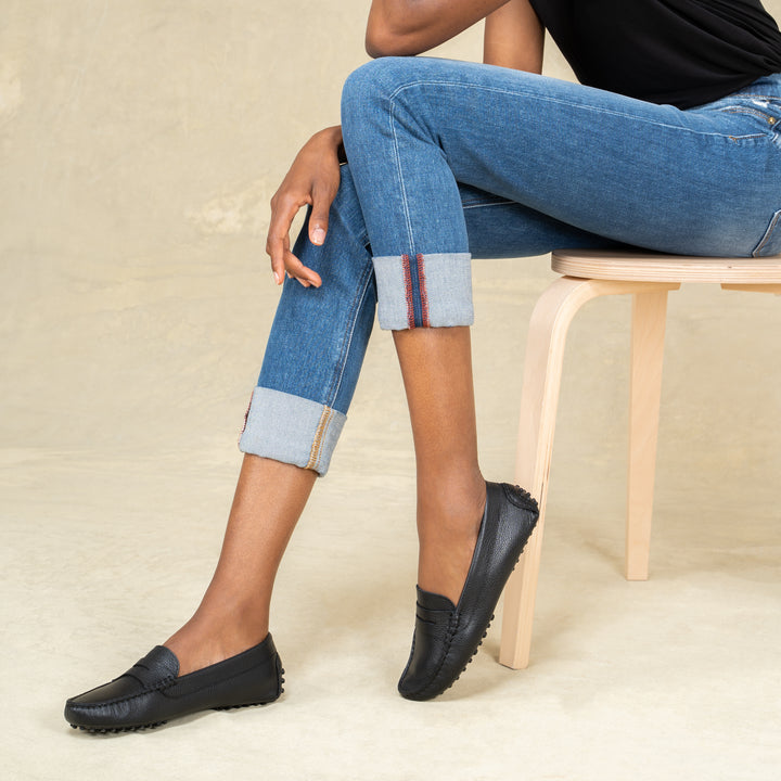 The Pastoso Black Tumbled Leather M.Gemi