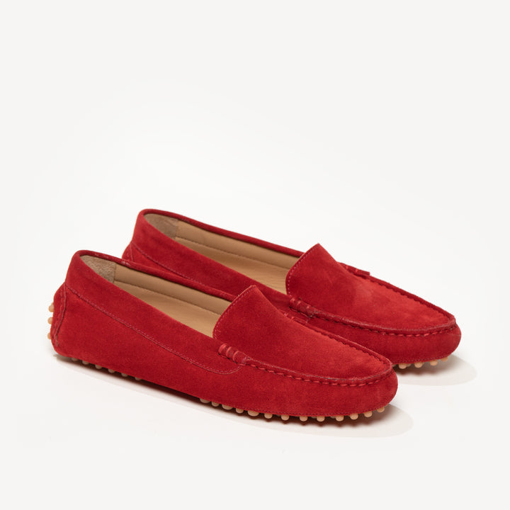 M. Gemi The Felize Suede Red