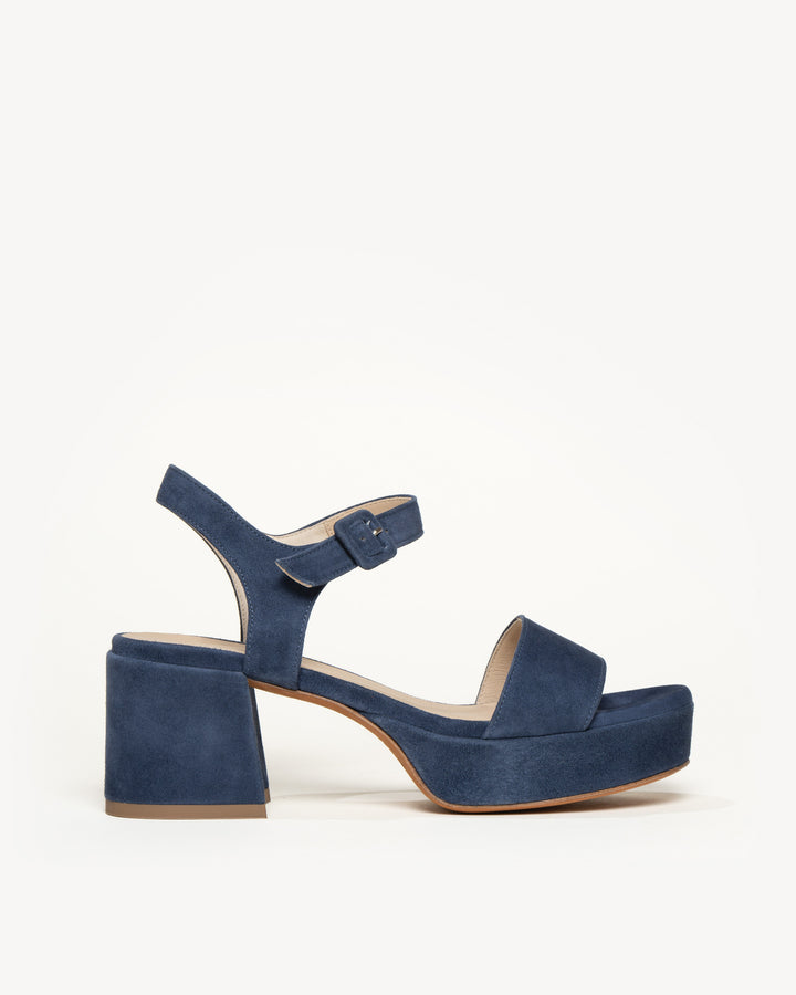 The Lizza Nuova Navy Suede M.Gemi