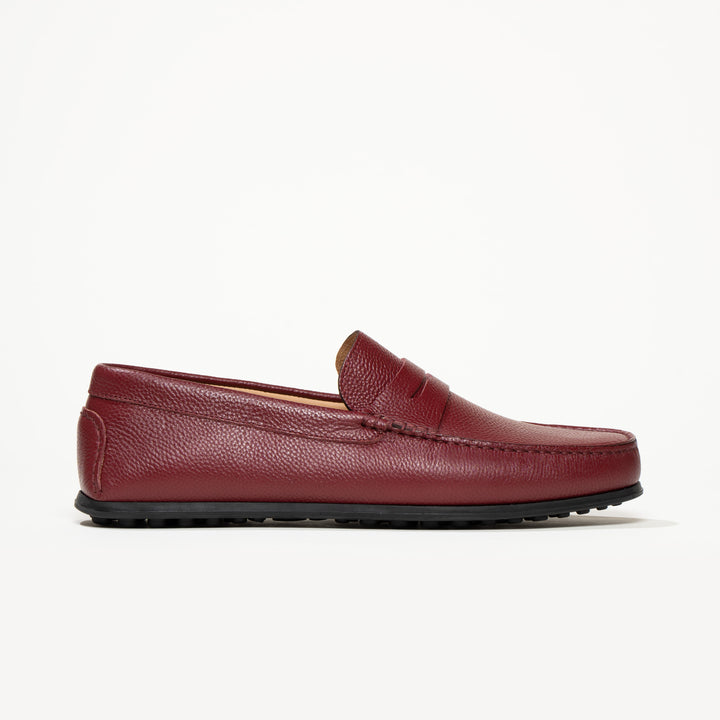 The Pastoso Uomo Bordeaux Tumbled Leather M.Gemi