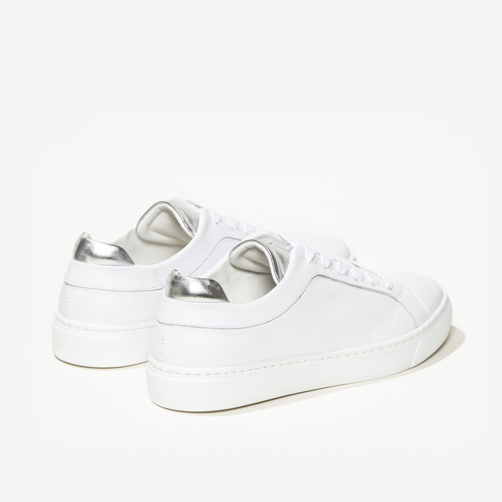 The Palestra Due - White and Silver - Leather - M.Gemi display picture 1