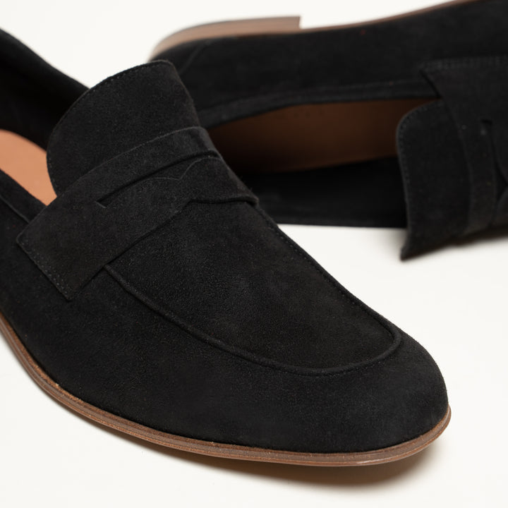 The Sacca Uomo Black Suede M.Gemi